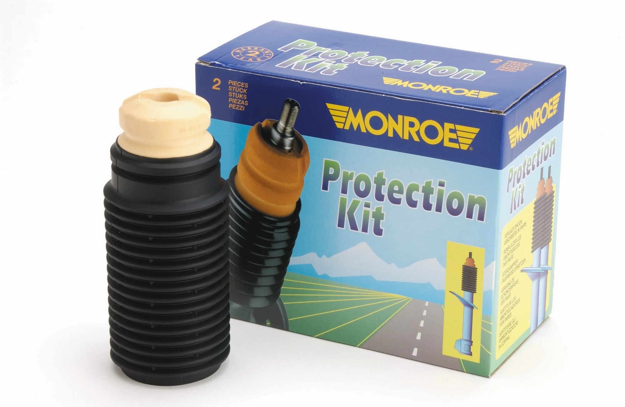 PK168 Monroe Tope de amortiguador delantero con guardapolvo