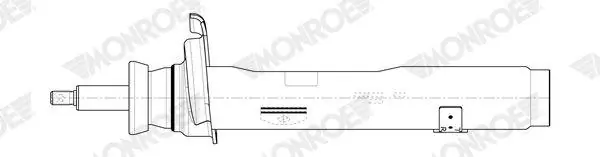 3348101 Kayaba Amortiguador frontal izquierdo
