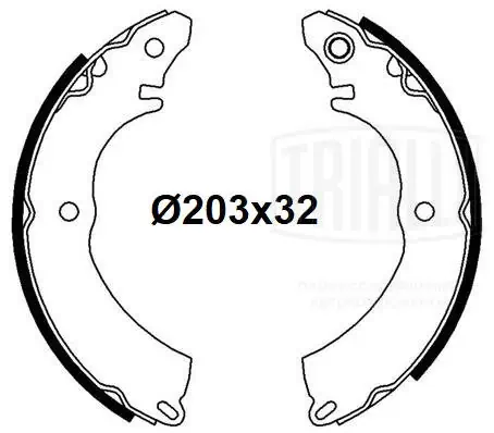 Zapatas de freno traseras Chery QQ6 