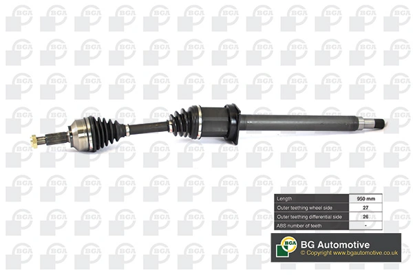 Semieje delantero derecho Sercore 221192 precio, desde 121,59 EUR