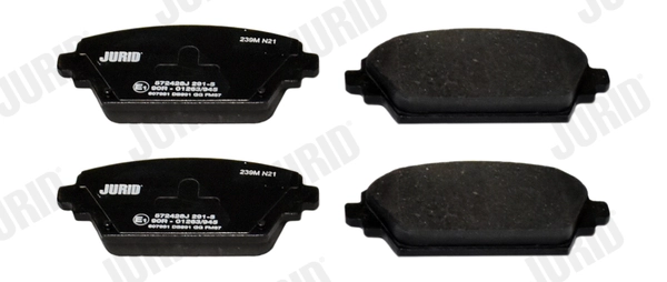 Pastillas de freno delanteras para Nissan Almera (V10)