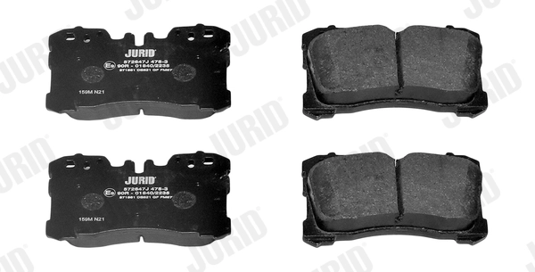 Comprar Pastillas delanteras de freno LS  F5
