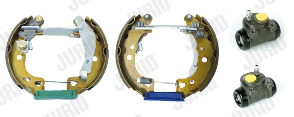 Precio del repuesto Kit de zapatas de frenos de tambor, con cilindros, completo 106 II hatchback