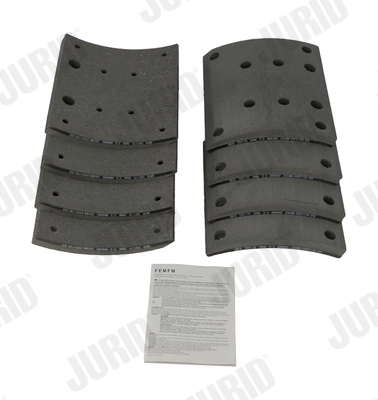 Forro de freno trasero (camión) Mercedes 6174230130