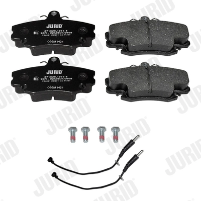 Pastillas de freno 7701203777 Renault (RVI)