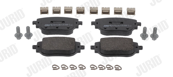 Comprar 1673597480 Peugeot/Citroen Pastillas de freno traseras