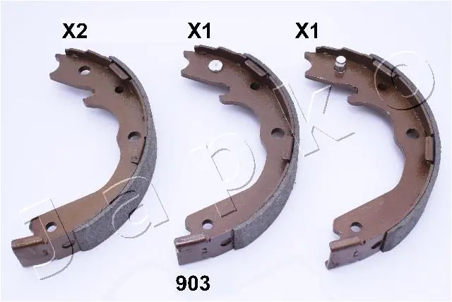 Zapatas de freno traseras Honda 8970347371