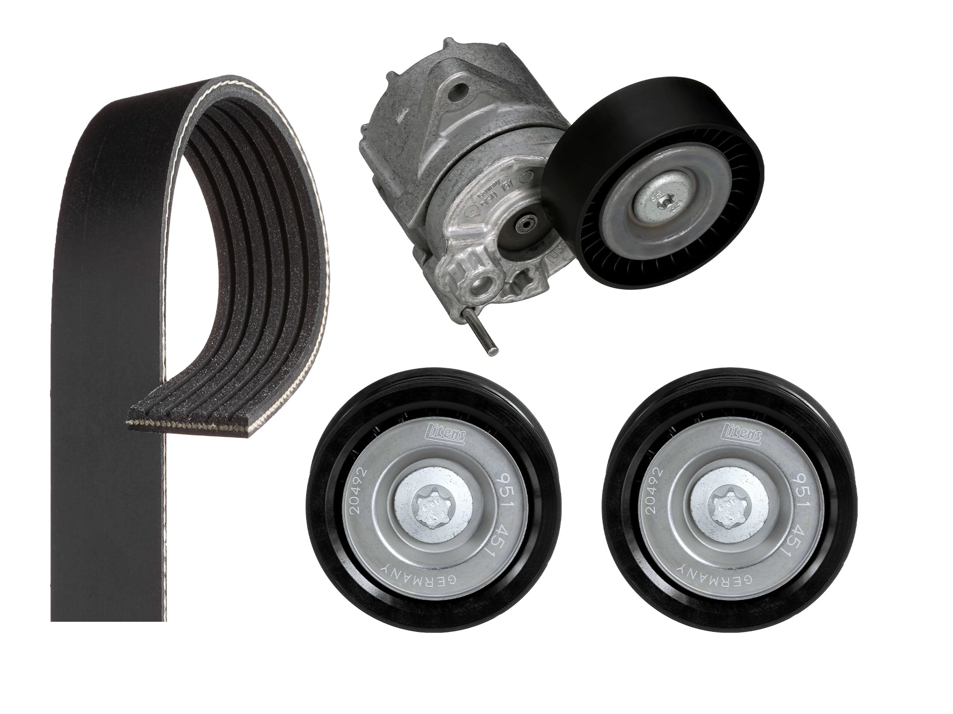Correa de transmisión, completo para Mercedes ML/GLE  W163