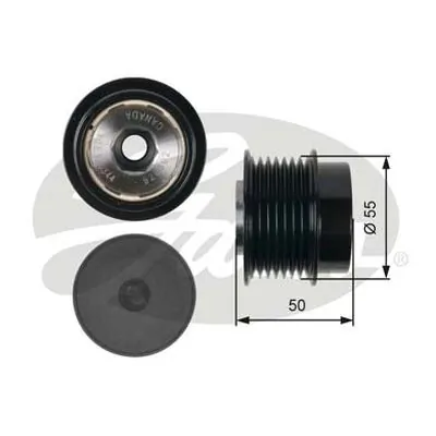 Rueda libre alternador  para Toyota Camry V V30