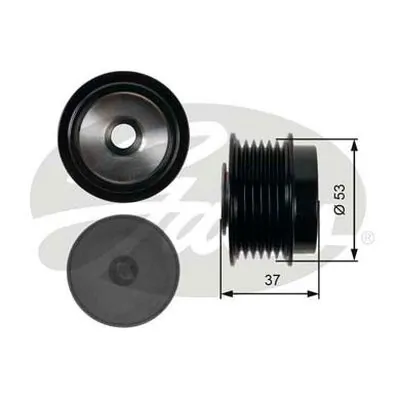 Rueda libre alternador  para Toyota Corolla  E15