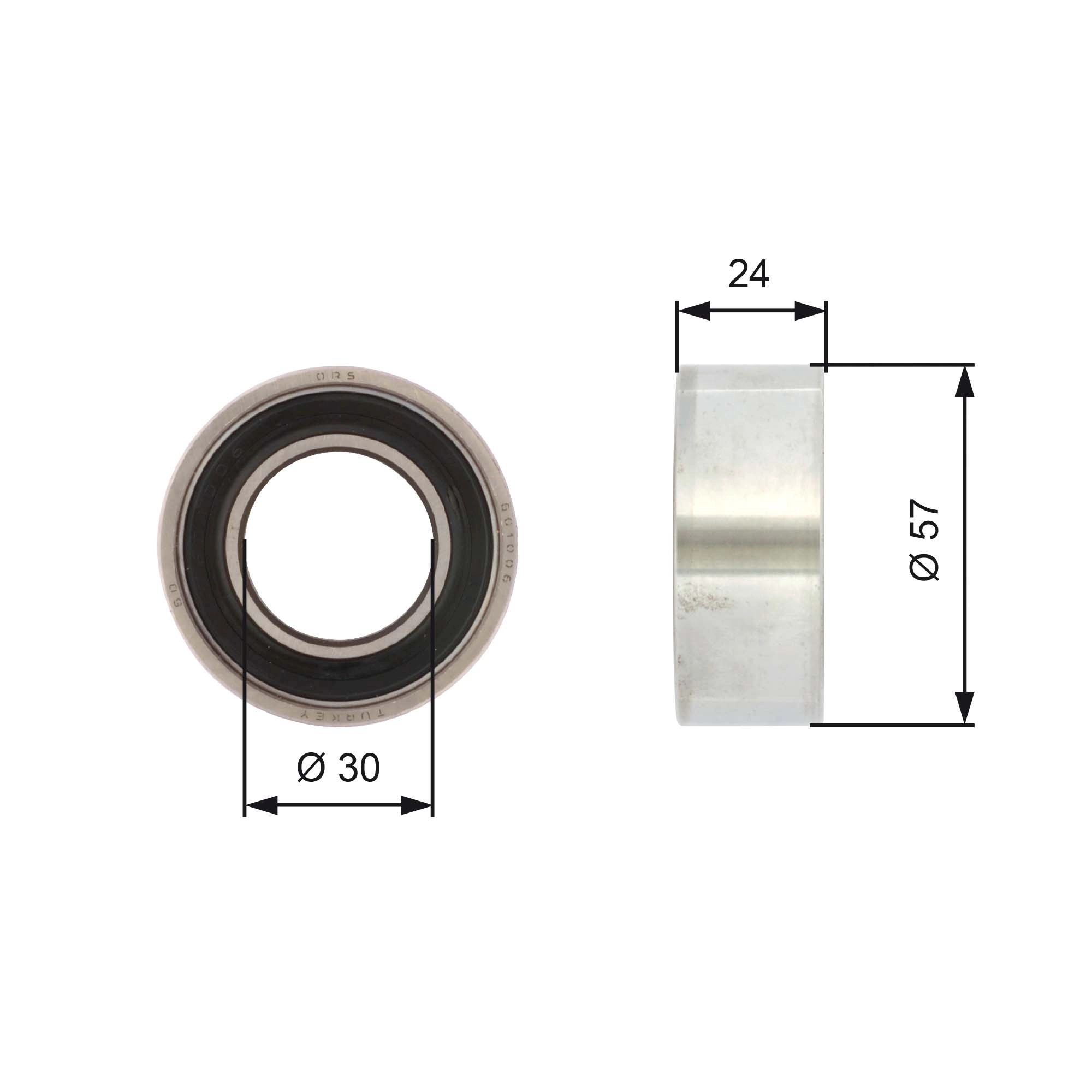 Rodillo de cadena para Fiat Punto I 176