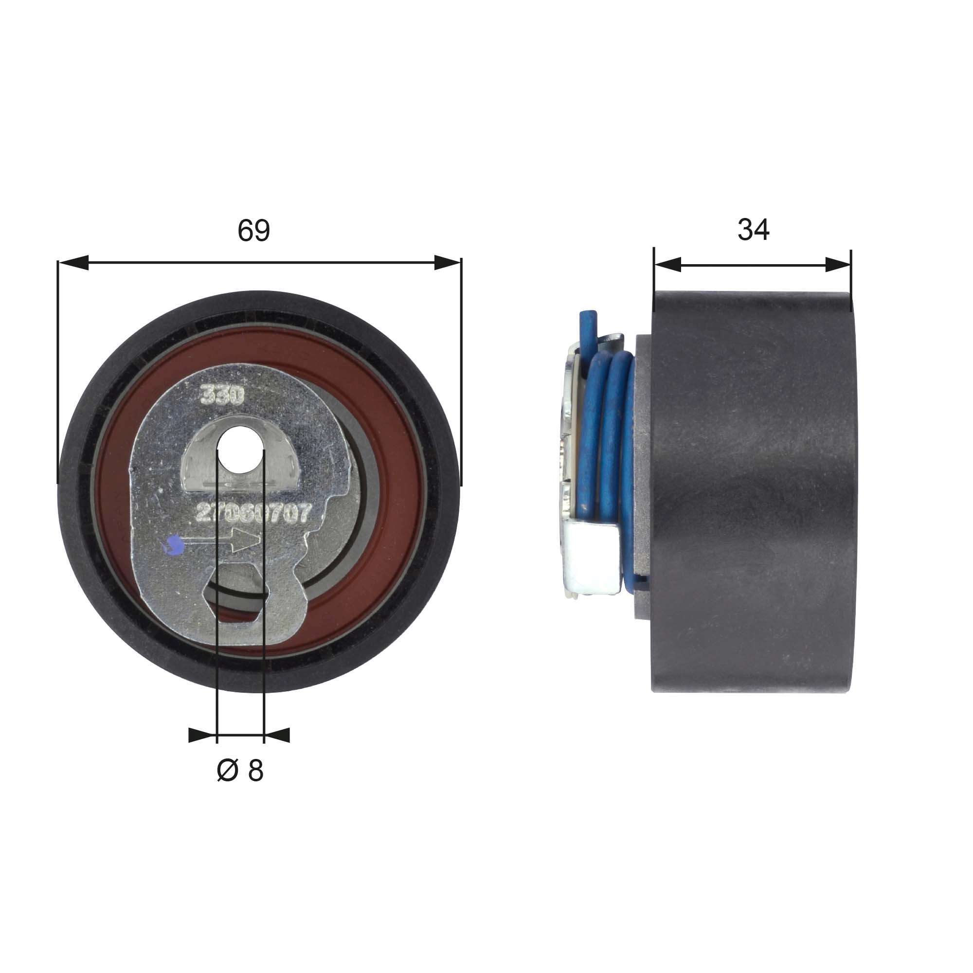 Comprar Tensor, correa de distribucion Iveco Daily III 