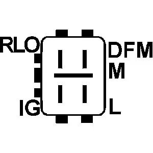 116610 Cargo Alternador de coche