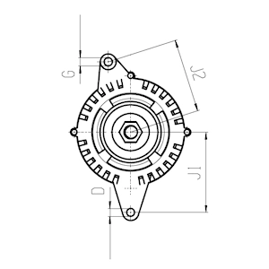 Alternador 113888 Cargo