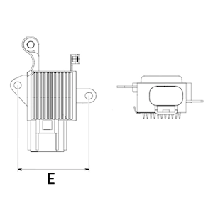 Regulador De Rele Del Generador (Rele De Carga) Honda Accord 8 CU