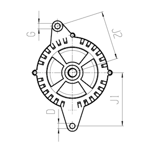  Alternador KIA Optima 3