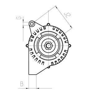 Alternador 113272 Cargo
