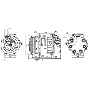 Compresor ac Cargo 241105 precio, desde 210,54 EUR