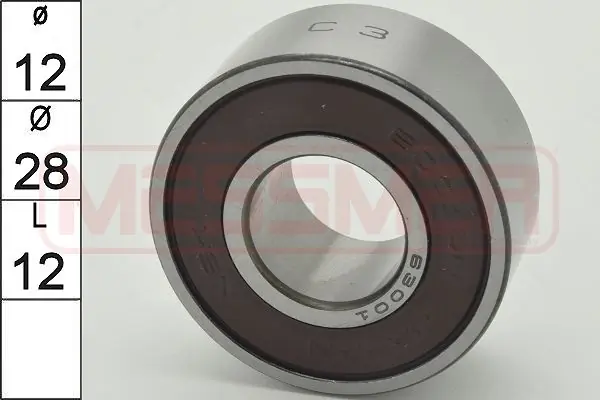 Cojinete, alternador Volkswagen Jetta 2 19E, 1G2, 165, 167