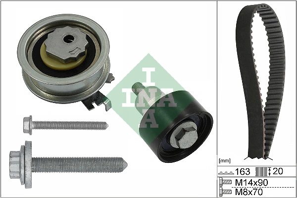 Kit distribución para Volkswagen Polo VI (AW1, BZ1, AE1)