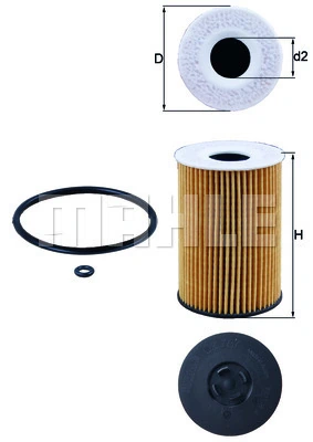 Filtro de aceite motor para Audi A5  (F5A, F5F)
