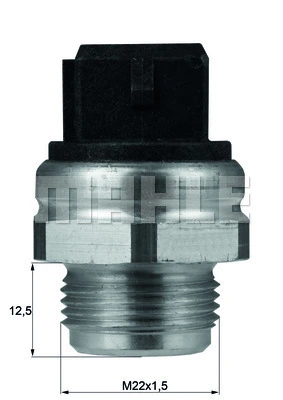 Sensor de temperatura del refrigerante (activación del ventilador del radiador) 90508134 GM