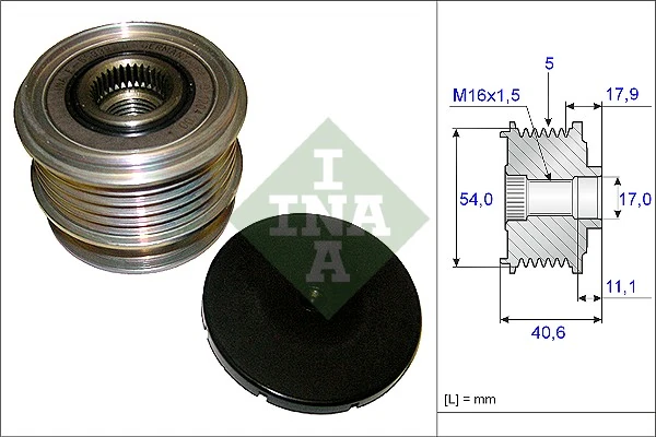 Polea alternador para Volvo XC90 