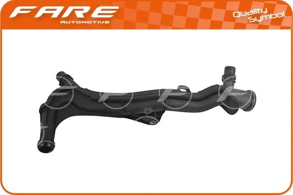 Manguera (conducto) del sistema de refrigeración Peugeot 208 CA, CC