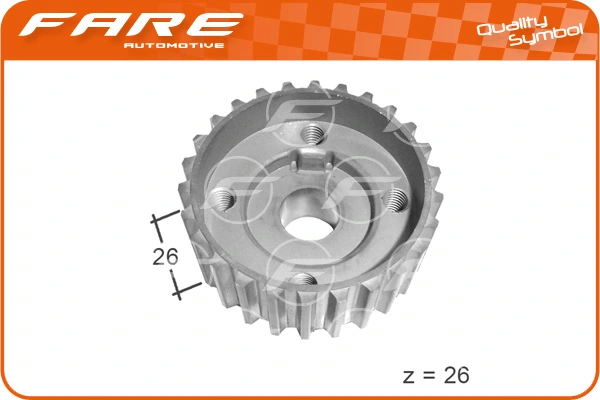 Piñón del cigüeñal para Volkswagen Jetta 162, 163, AV3, AV2, AY2, AY3