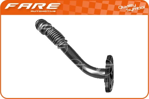 Manguera de retorno de refrigerante del turbocompresor 9109677 General Motors