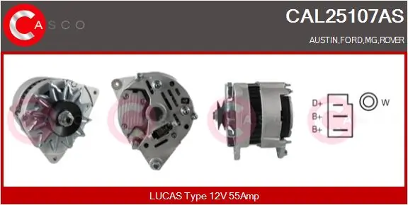 CAL25107AS Casco