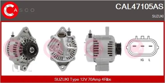 CAL47105AS Casco