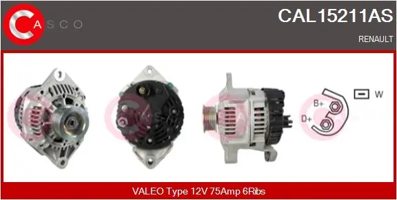 CAL15211AS Casco