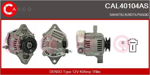 CAL40104AS Casco
