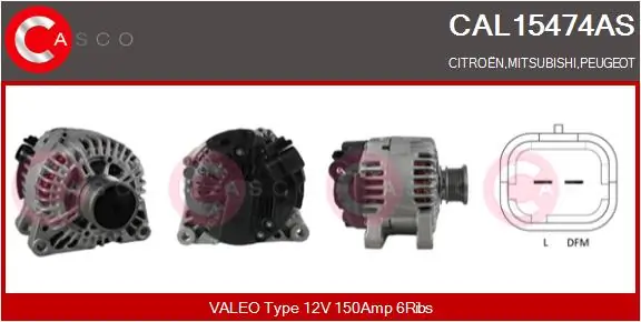 CAL15474AS Casco