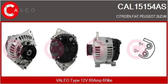 CAL15154AS Casco