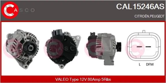 CAL15246AS Casco