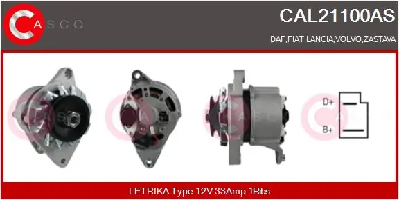 CAL21100AS Casco