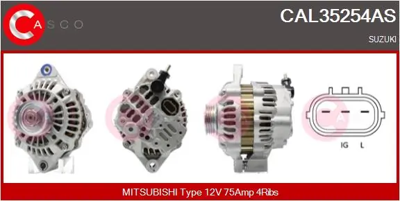 CAL35254AS Casco