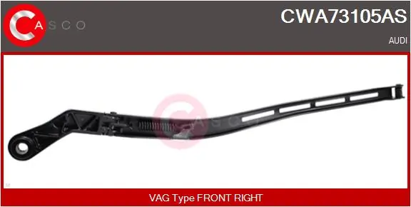 Brazo del limpiaparabrisas lavado de parabrisas Audi A4  (2000-2005)