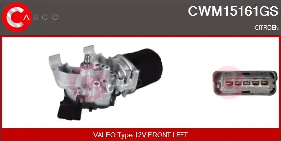 Motor del limpiaparabrisas Citroen C2  (2003-2008)
