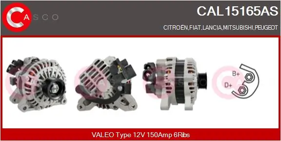 CAL15165AS Casco