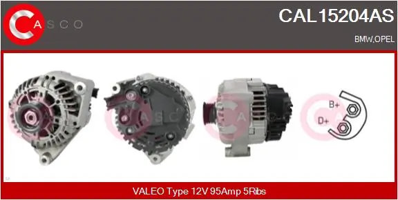 CAL15204AS Casco