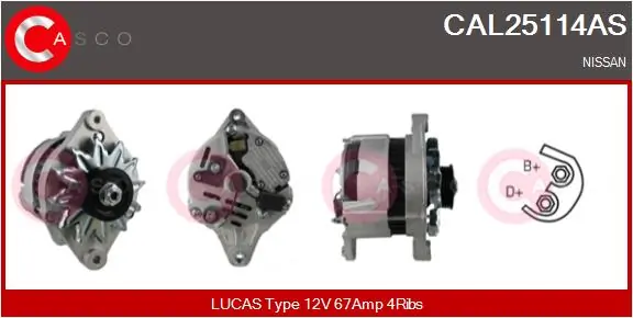 CAL25114AS Casco