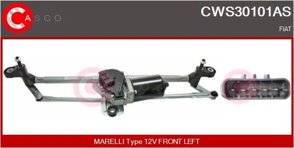 Trapezio del limpiaparabrisas para Fiat Stilo  (192)