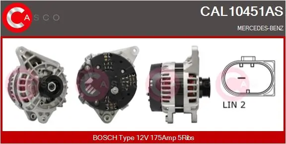 CAL10451AS Casco