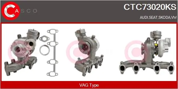 Turbo para Audi A3  (8PA)