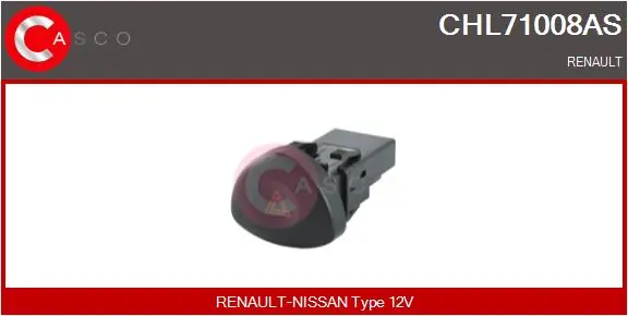  Boton de luz de emergencía Renault Clio 2
