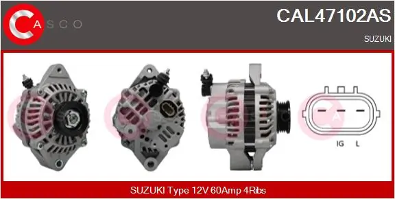 CAL47102AS Casco