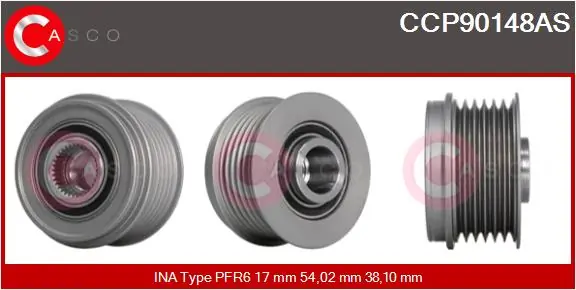 Polea alternador para Fiat Doblo 119